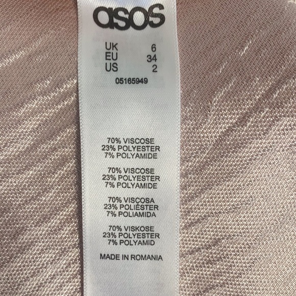 ASOS Rose Gold Off The Shoulder Top - Picture 5 of 6